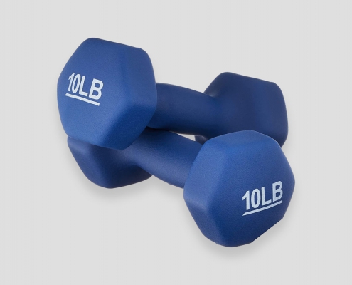 dumbbell hand